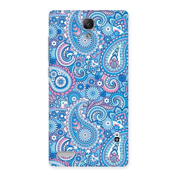 Artistic Blue Art Back Case for Redmi Note