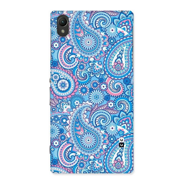 Artistic Blue Art Back Case for Sony Xperia Z1