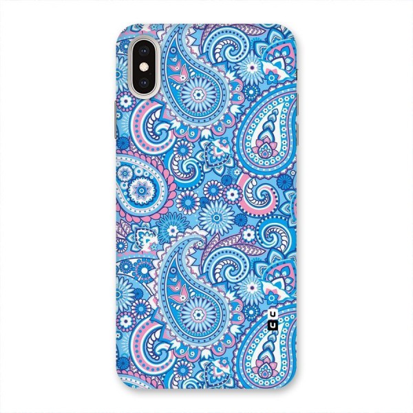 Artistic Blue Art Back Case for iPhone XS Max