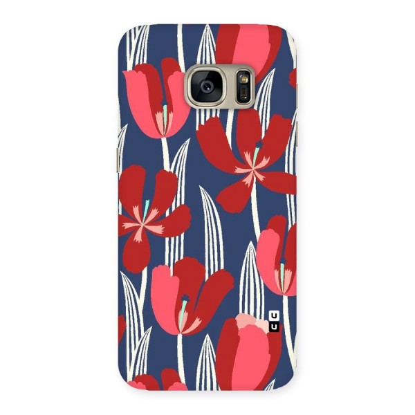 Artistic Tulips Back Case for Galaxy S7