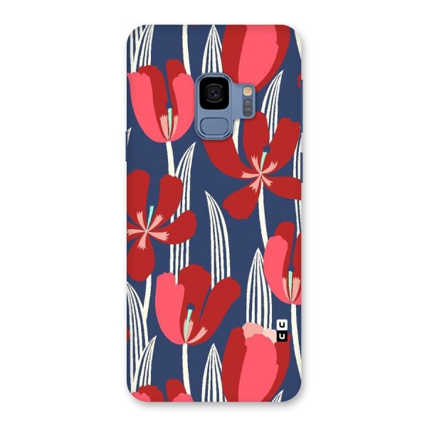 Artistic Tulips Back Case for Galaxy S9