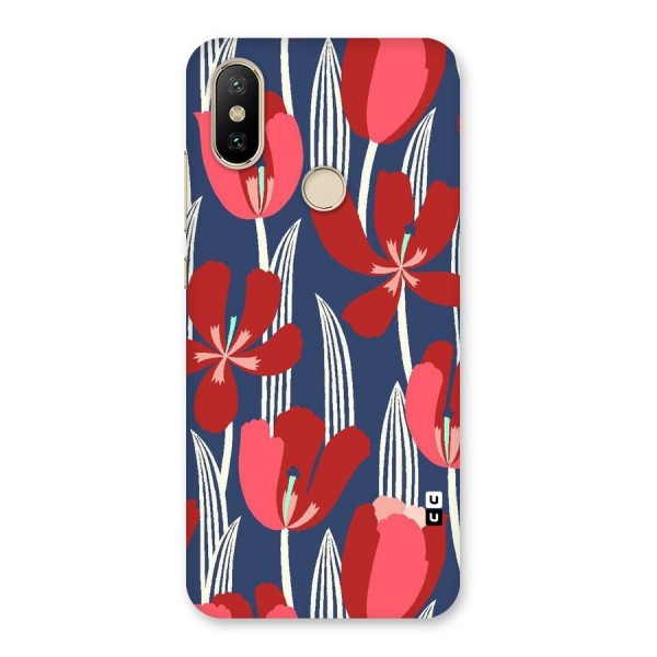 Artistic Tulips Back Case for Mi A2