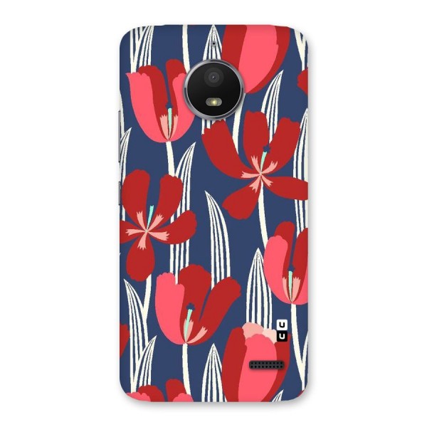 Artistic Tulips Back Case for Moto E4