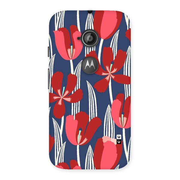 Artistic Tulips Back Case for Moto E 2nd Gen