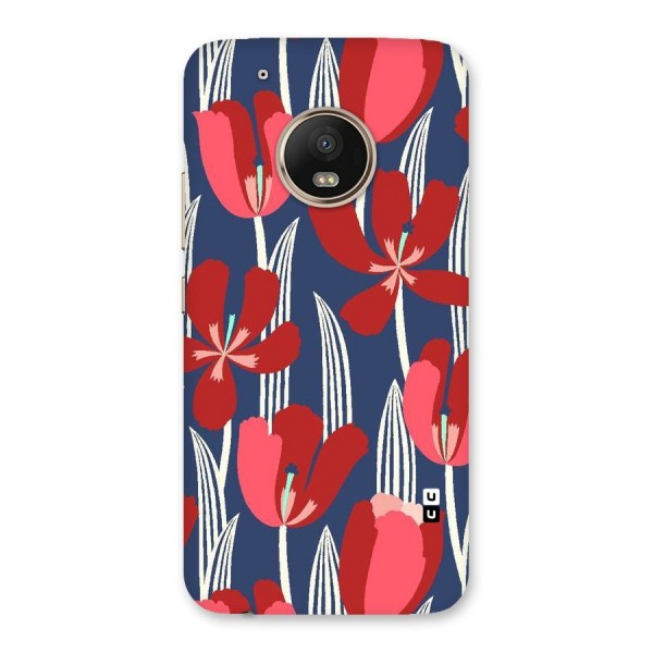 Artistic Tulips Back Case for Moto G5 Plus