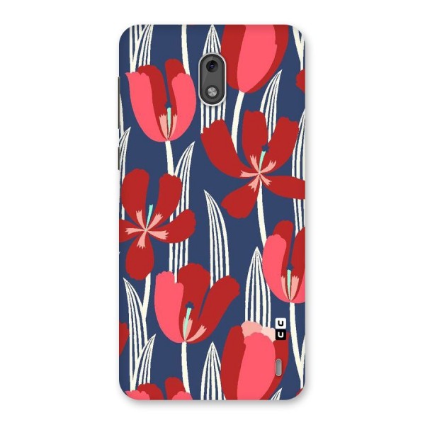 Artistic Tulips Back Case for Nokia 2