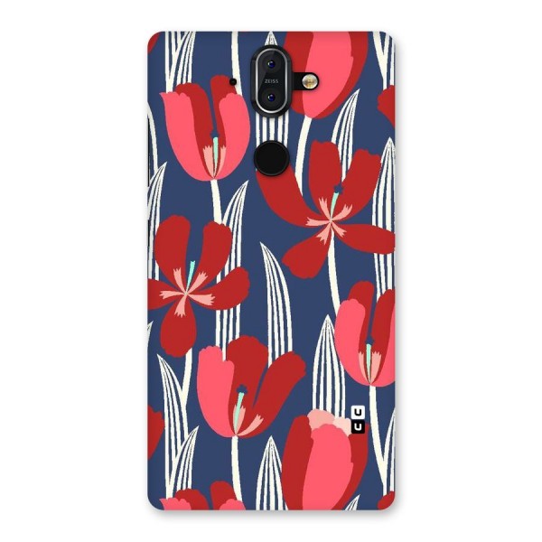 Artistic Tulips Back Case for Nokia 8 Sirocco