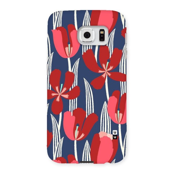 Artistic Tulips Back Case for Samsung Galaxy S6