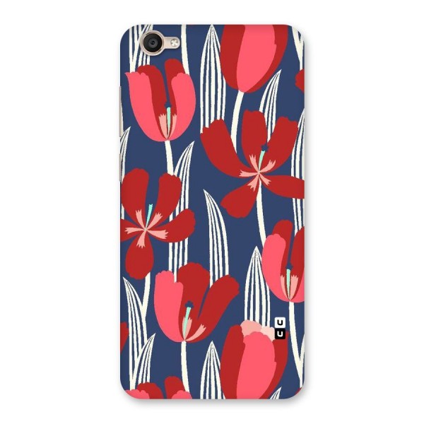 Artistic Tulips Back Case for Vivo Y55s