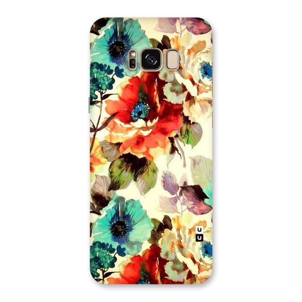 Artsy Bloom Flower Back Case for Galaxy S8 Plus