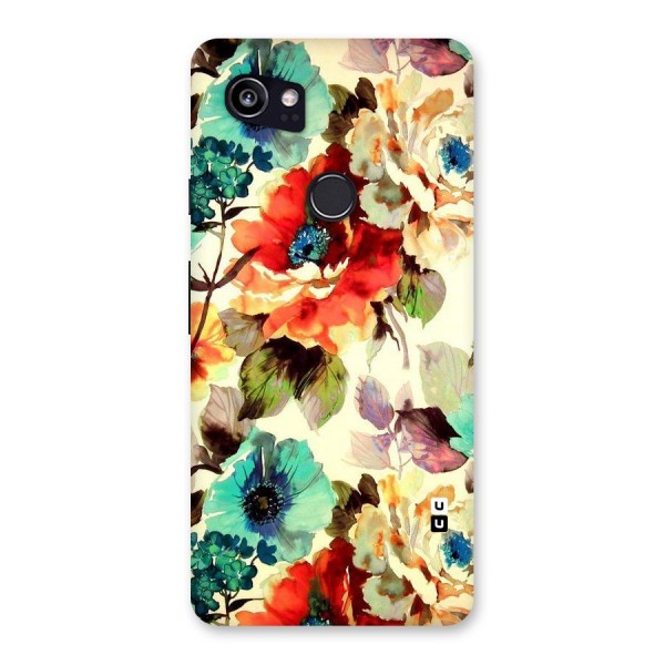 Artsy Bloom Flower Back Case for Google Pixel 2 XL