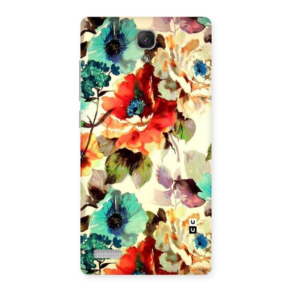 Artsy Bloom Flower Back Case for Redmi Note