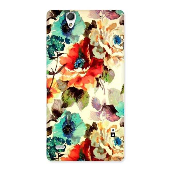 Artsy Bloom Flower Back Case for Sony Xperia C4