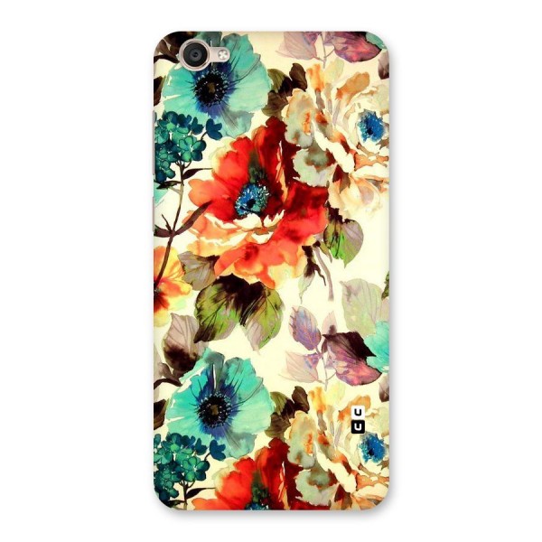 Artsy Bloom Flower Back Case for Vivo Y55s