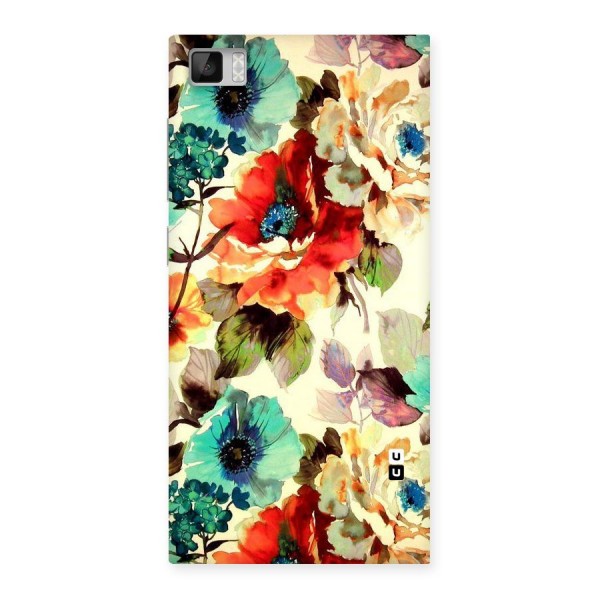 Artsy Bloom Flower Back Case for Xiaomi Mi3