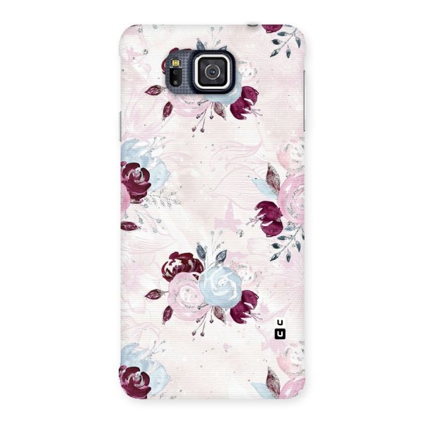 Artsy Florasy Back Case for Galaxy Alpha