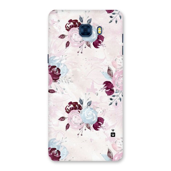 Artsy Florasy Back Case for Galaxy C7 Pro