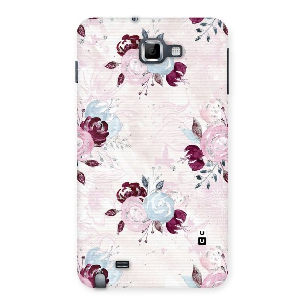 Artsy Florasy Back Case for Galaxy Note