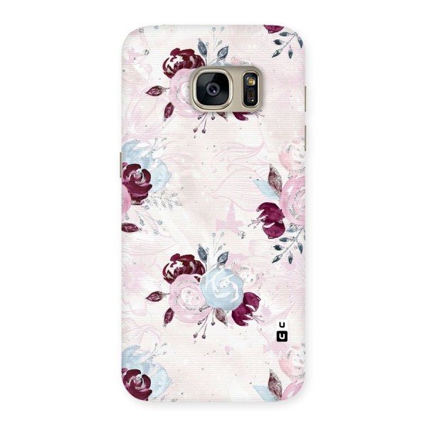 Artsy Florasy Back Case for Galaxy S7