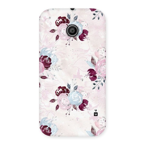 Artsy Florasy Back Case for Moto E