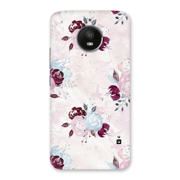 Artsy Florasy Back Case for Moto E4 Plus