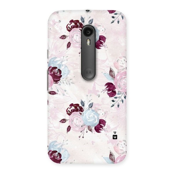 Artsy Florasy Back Case for Moto G3