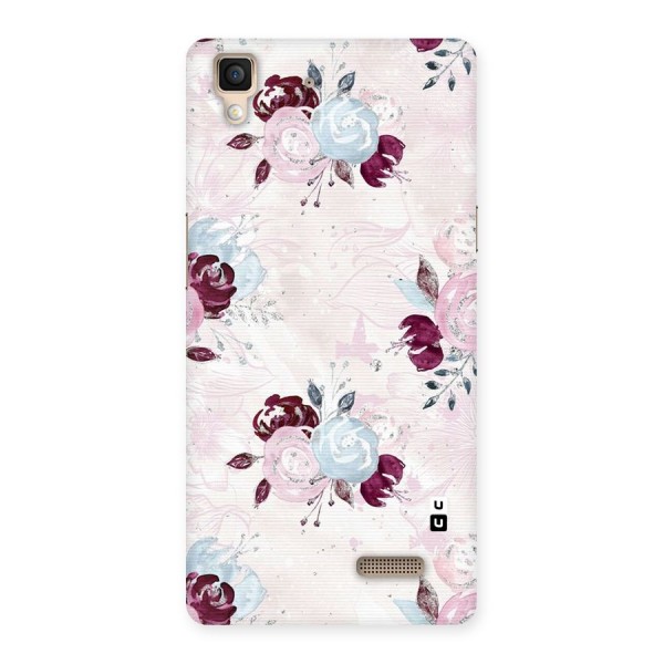 Artsy Florasy Back Case for Oppo R7