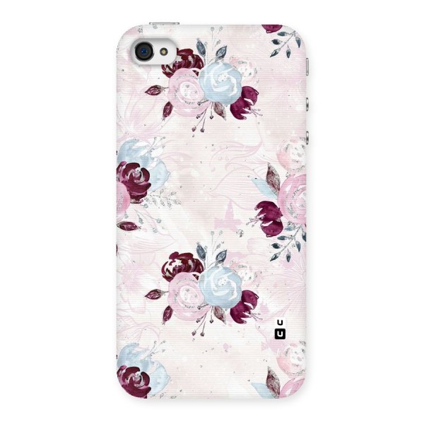 Artsy Florasy Back Case for iPhone 4 4s