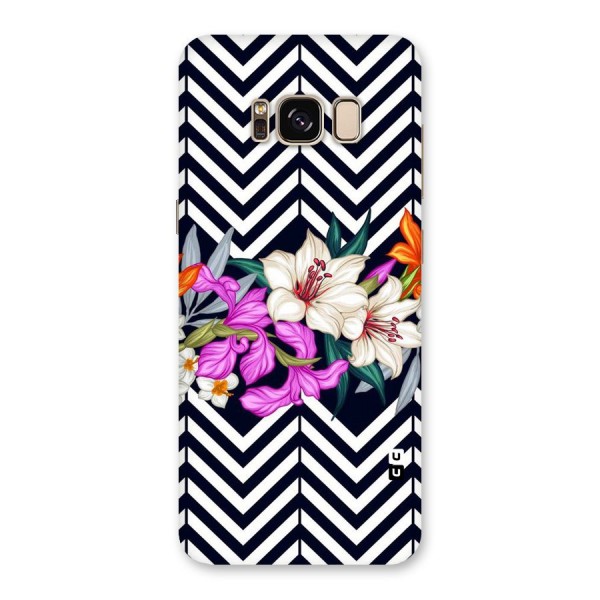 Artsy ZigZag Floral Back Case for Galaxy S8