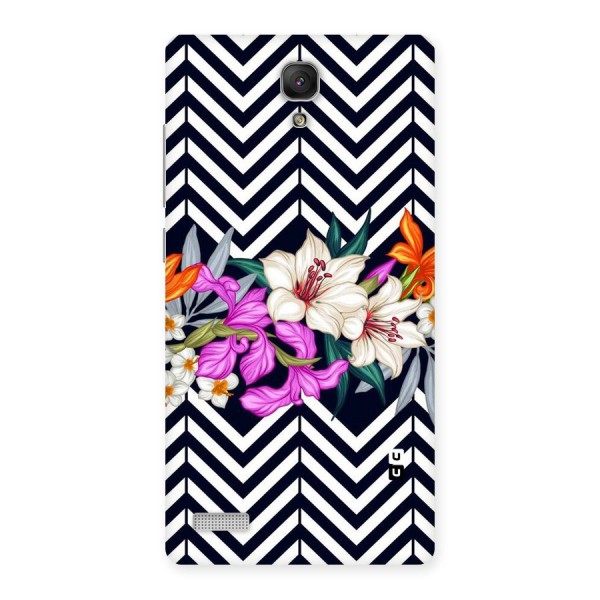 Artsy ZigZag Floral Back Case for Redmi Note