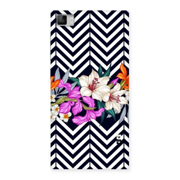 Artsy ZigZag Floral Back Case for Xiaomi Mi3