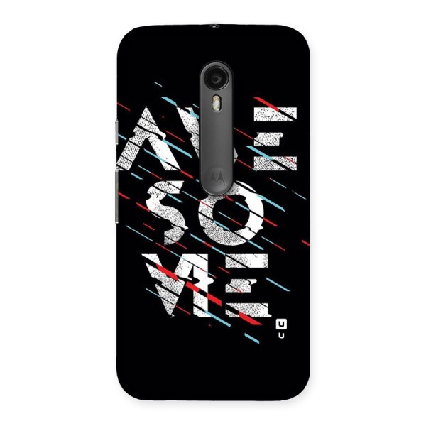 Awesome Me Back Case for Moto G3