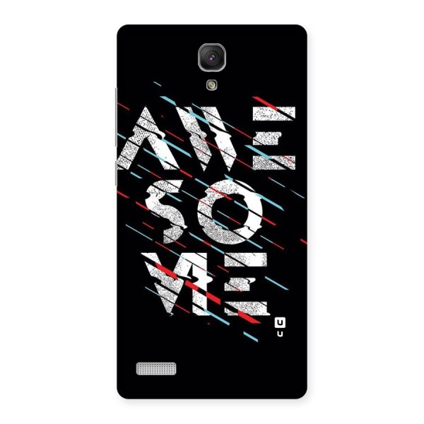 Awesome Me Back Case for Redmi Note