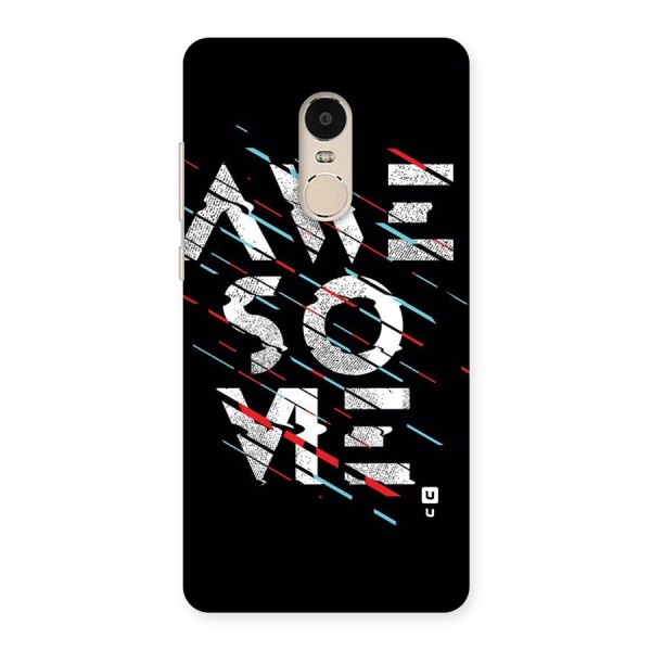 Awesome Me Back Case for Xiaomi Redmi Note 4