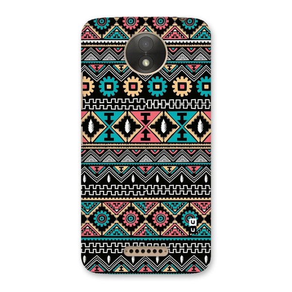 Aztec Beautiful Creativity Back Case for Moto C Plus