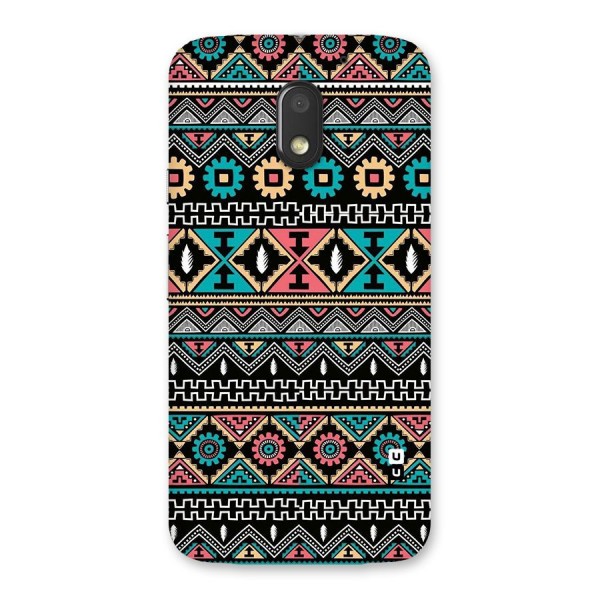 Aztec Beautiful Creativity Back Case for Moto E3 Power