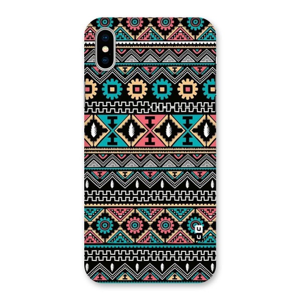 Aztec Beautiful Creativity Back Case for iPhone X