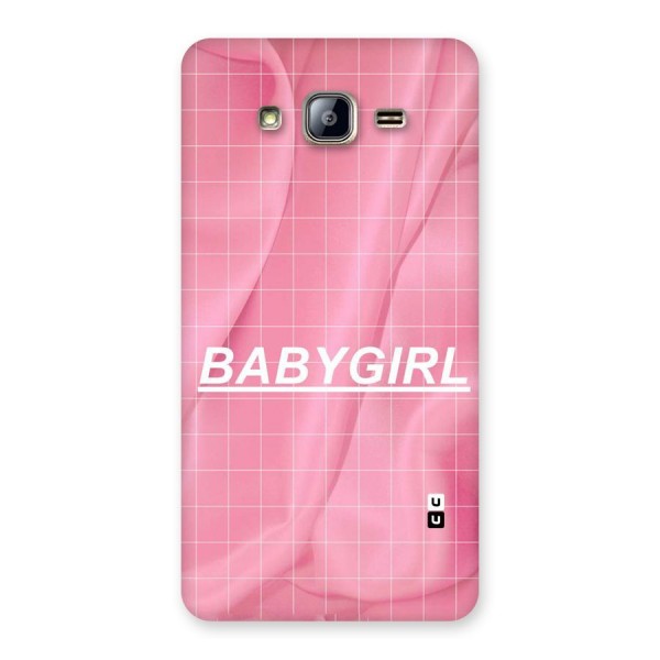 Baby Girl Check Back Case for Galaxy On5