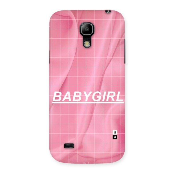 Baby Girl Check Back Case for Galaxy S4 Mini