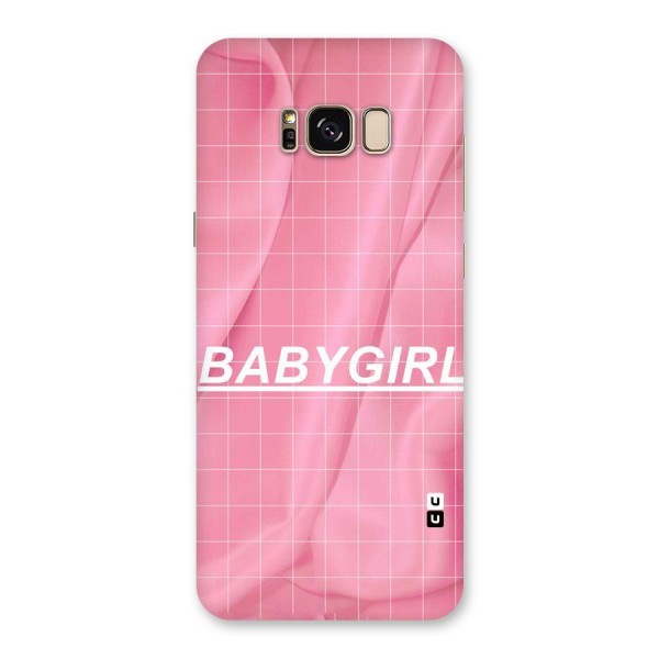 Baby Girl Check Back Case for Galaxy S8 Plus