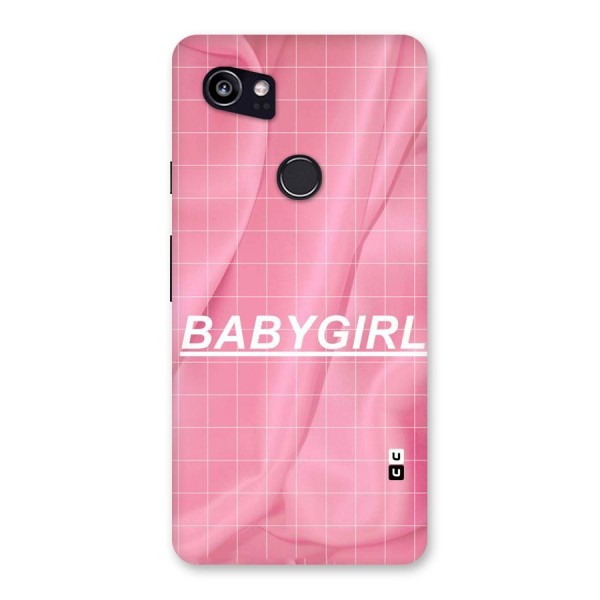 Baby Girl Check Back Case for Google Pixel 2 XL