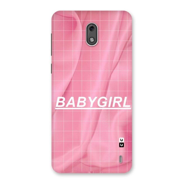 Baby Girl Check Back Case for Nokia 2