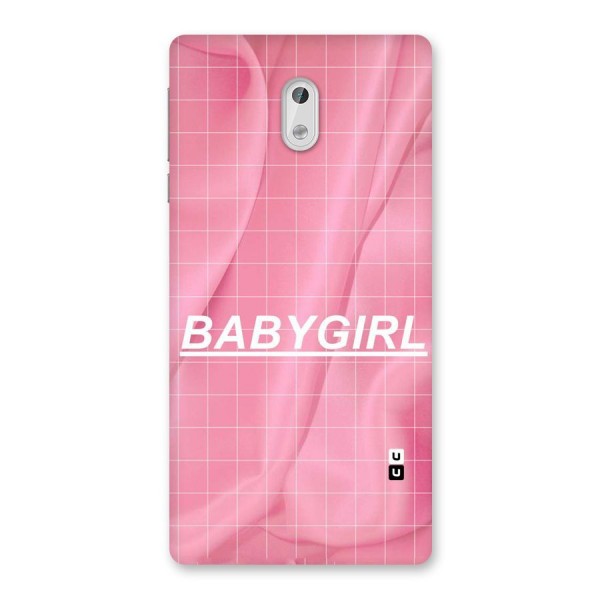 Baby Girl Check Back Case for Nokia 3