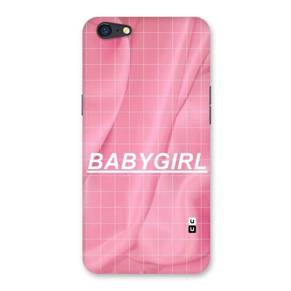 Baby Girl Check Back Case for Oppo A71