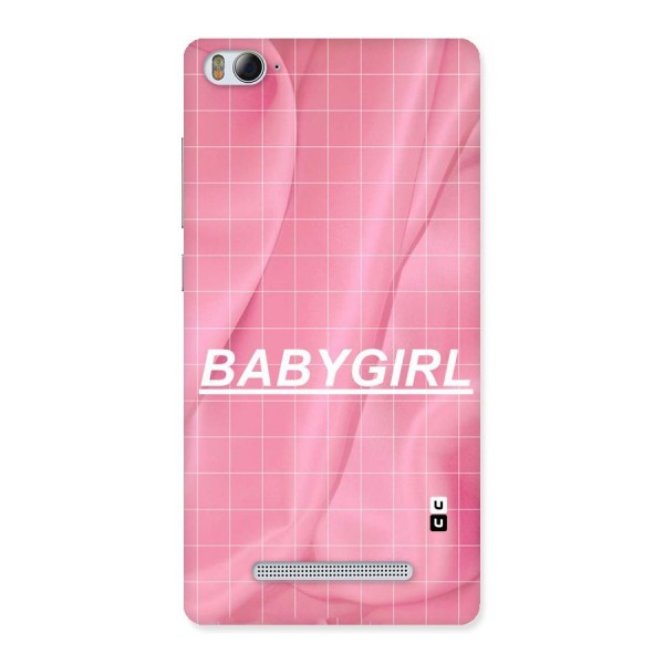 Baby Girl Check Back Case for Xiaomi Mi4i