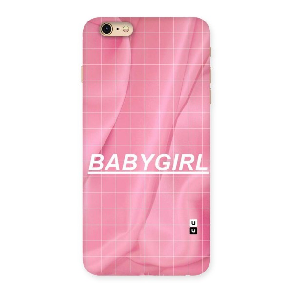 Baby Girl Check Back Case for iPhone 6 Plus 6S Plus