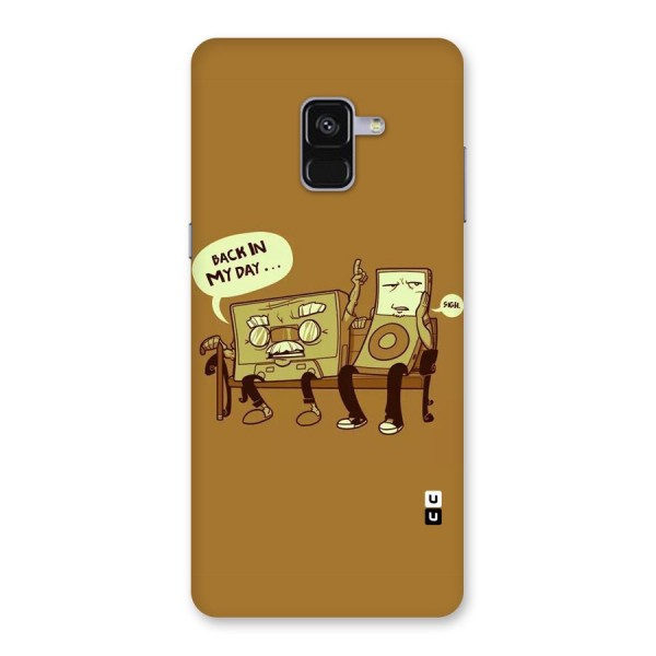 Back In Day Casette Back Case for Galaxy A8 Plus