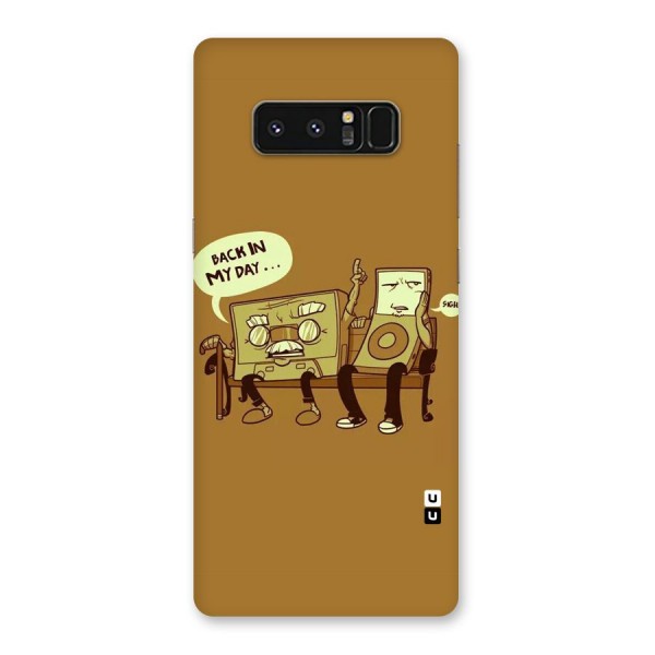 Back In Day Casette Back Case for Galaxy Note 8