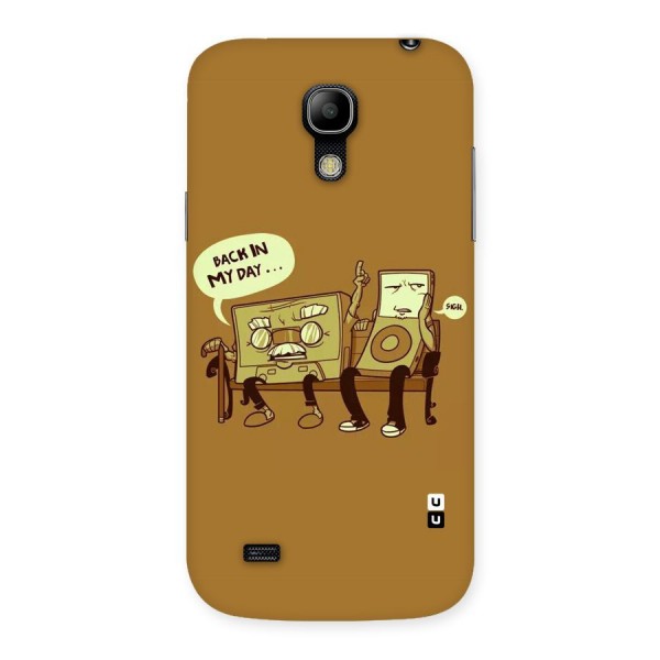 Back In Day Casette Back Case for Galaxy S4 Mini