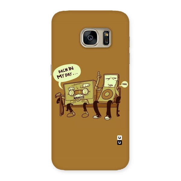 Back In Day Casette Back Case for Galaxy S7